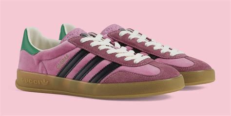 gucci samba adidas pink